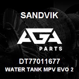 DT77011677 Sandvik WATER TANK MPV EVO 2012 | AGA Parts