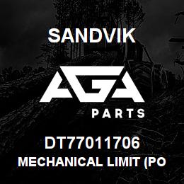 DT77011706 Sandvik MECHANICAL LIMIT (POSITION) SWITCH | AGA Parts