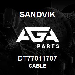 DT77011707 Sandvik CABLE | AGA Parts