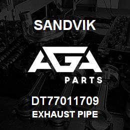 DT77011709 Sandvik EXHAUST PIPE | AGA Parts