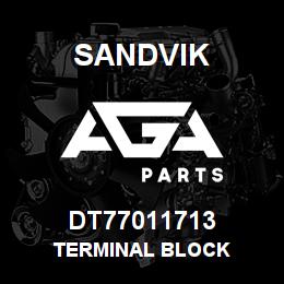 DT77011713 Sandvik TERMINAL BLOCK | AGA Parts