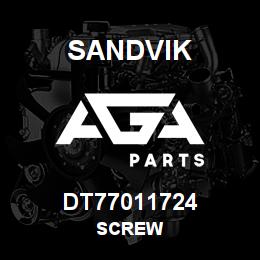 DT77011724 Sandvik SCREW | AGA Parts