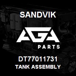 DT77011731 Sandvik TANK ASSEMBLY | AGA Parts
