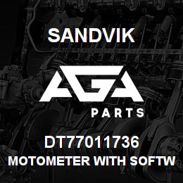 DT77011736 Sandvik MOTOMETER WITH SOFTWARE | AGA Parts