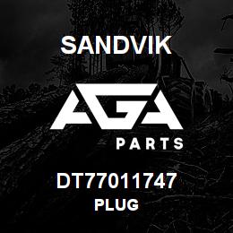 DT77011747 Sandvik PLUG | AGA Parts