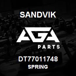 DT77011748 Sandvik SPRING | AGA Parts