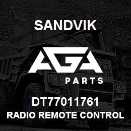 DT77011761 Sandvik RADIO REMOTE CONTROL SYSTEM | AGA Parts
