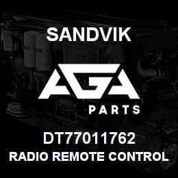 DT77011762 Sandvik RADIO REMOTE CONTROL SYSTEM | AGA Parts