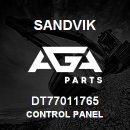 DT77011765 Sandvik CONTROL PANEL | AGA Parts