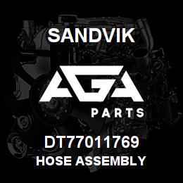 DT77011769 Sandvik HOSE ASSEMBLY | AGA Parts