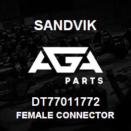 DT77011772 Sandvik FEMALE CONNECTOR | AGA Parts