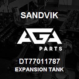 DT77011787 Sandvik EXPANSION TANK | AGA Parts