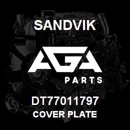 DT77011797 Sandvik COVER PLATE | AGA Parts