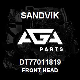 DT77011819 Sandvik FRONT HEAD | AGA Parts