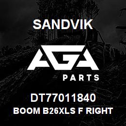 DT77011840 Sandvik BOOM B26XLS F RIGHT | AGA Parts
