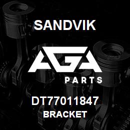 DT77011847 Sandvik BRACKET | AGA Parts
