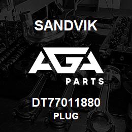 DT77011880 Sandvik PLUG | AGA Parts