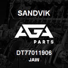 DT77011906 Sandvik JAW | AGA Parts