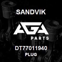 DT77011940 Sandvik PLUG | AGA Parts