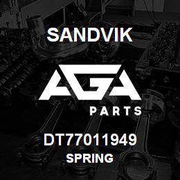 DT77011949 Sandvik SPRING | AGA Parts