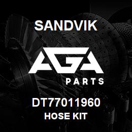 DT77011960 Sandvik HOSE KIT | AGA Parts