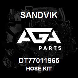 DT77011965 Sandvik HOSE KIT | AGA Parts