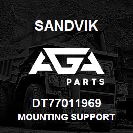 DT77011969 Sandvik MOUNTING SUPPORT | AGA Parts