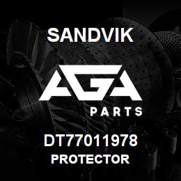 DT77011978 Sandvik PROTECTOR | AGA Parts