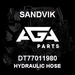 DT77011980 Sandvik HYDRAULIC HOSE | AGA Parts