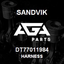 DT77011984 Sandvik HARNESS | AGA Parts