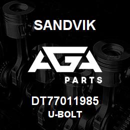 DT77011985 Sandvik U-BOLT | AGA Parts