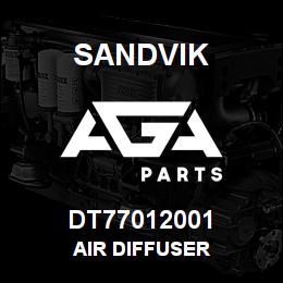 DT77012001 Sandvik AIR DIFFUSER | AGA Parts