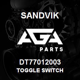 DT77012003 Sandvik TOGGLE SWITCH | AGA Parts