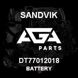 DT77012018 Sandvik BATTERY | AGA Parts