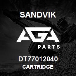 DT77012040 Sandvik CARTRIDGE | AGA Parts