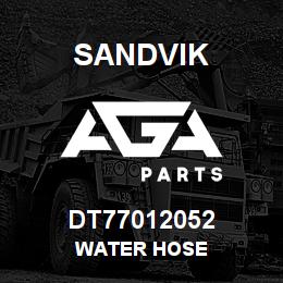 DT77012052 Sandvik WATER HOSE | AGA Parts