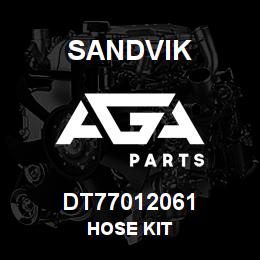 DT77012061 Sandvik HOSE KIT | AGA Parts
