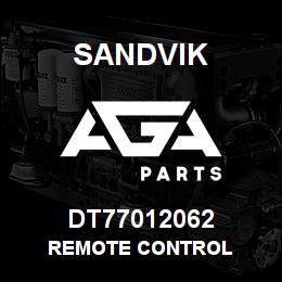 DT77012062 Sandvik REMOTE CONTROL | AGA Parts