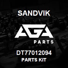 DT77012094 Sandvik PARTS KIT | AGA Parts