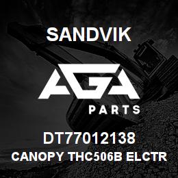 DT77012138 Sandvik CANOPY THC506B ELCTRIC | AGA Parts