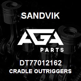 DT77012162 Sandvik CRADLE OUTRIGGERS | AGA Parts