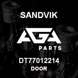 DT77012214 Sandvik DOOR | AGA Parts