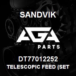 DT77012252 Sandvik TELESCOPIC FEED (SET OF 2 PCS) | AGA Parts