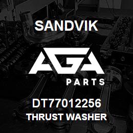 DT77012256 Sandvik THRUST WASHER | AGA Parts