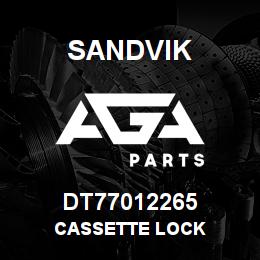 DT77012265 Sandvik CASSETTE LOCK | AGA Parts