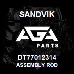 DT77012314 Sandvik ASSEMBLY ROD | AGA Parts