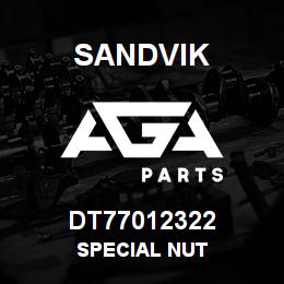 DT77012322 Sandvik SPECIAL NUT | AGA Parts