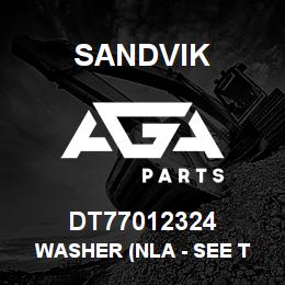 DT77012324 Sandvik WASHER (NLA - SEE T TEXT) | AGA Parts