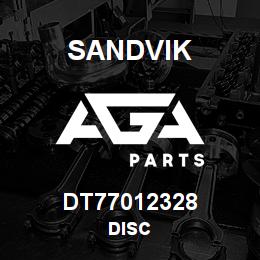 DT77012328 Sandvik DISC | AGA Parts