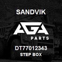 DT77012343 Sandvik STEP BOX | AGA Parts